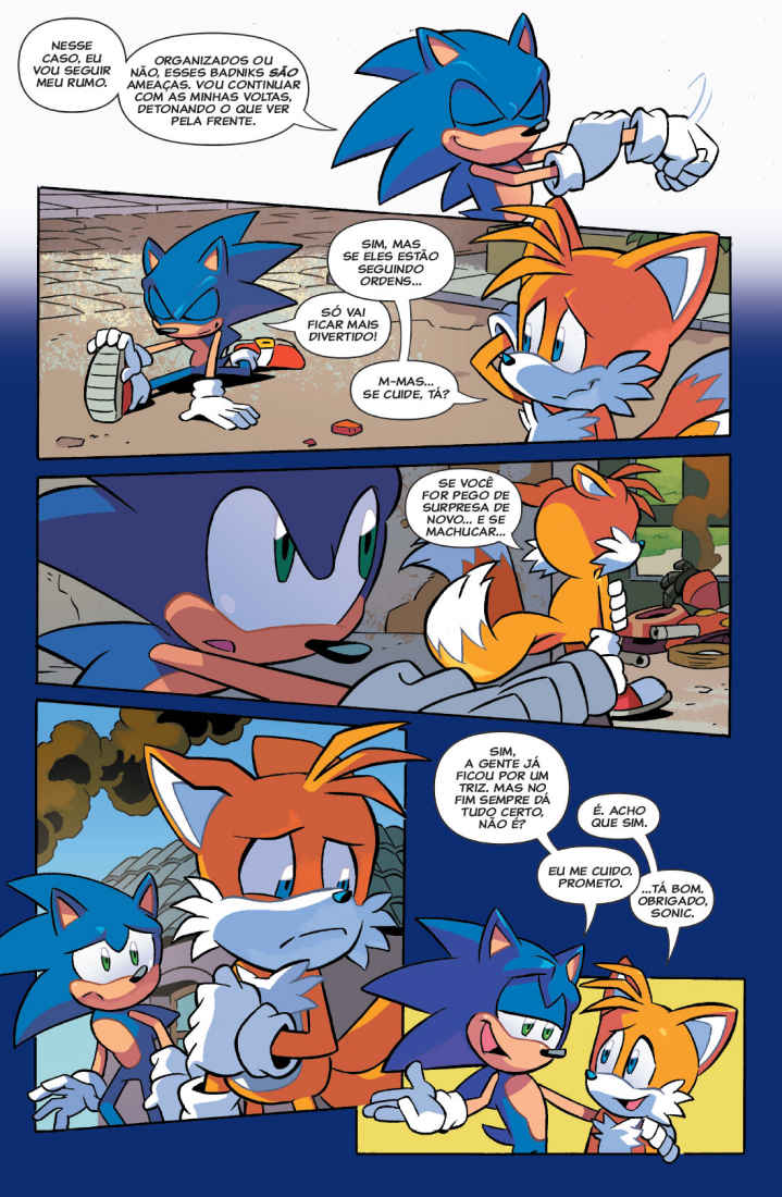 IDW Sonic the Hedgehog (Português) Volume 1 - Leia Quadrinhos Online ...