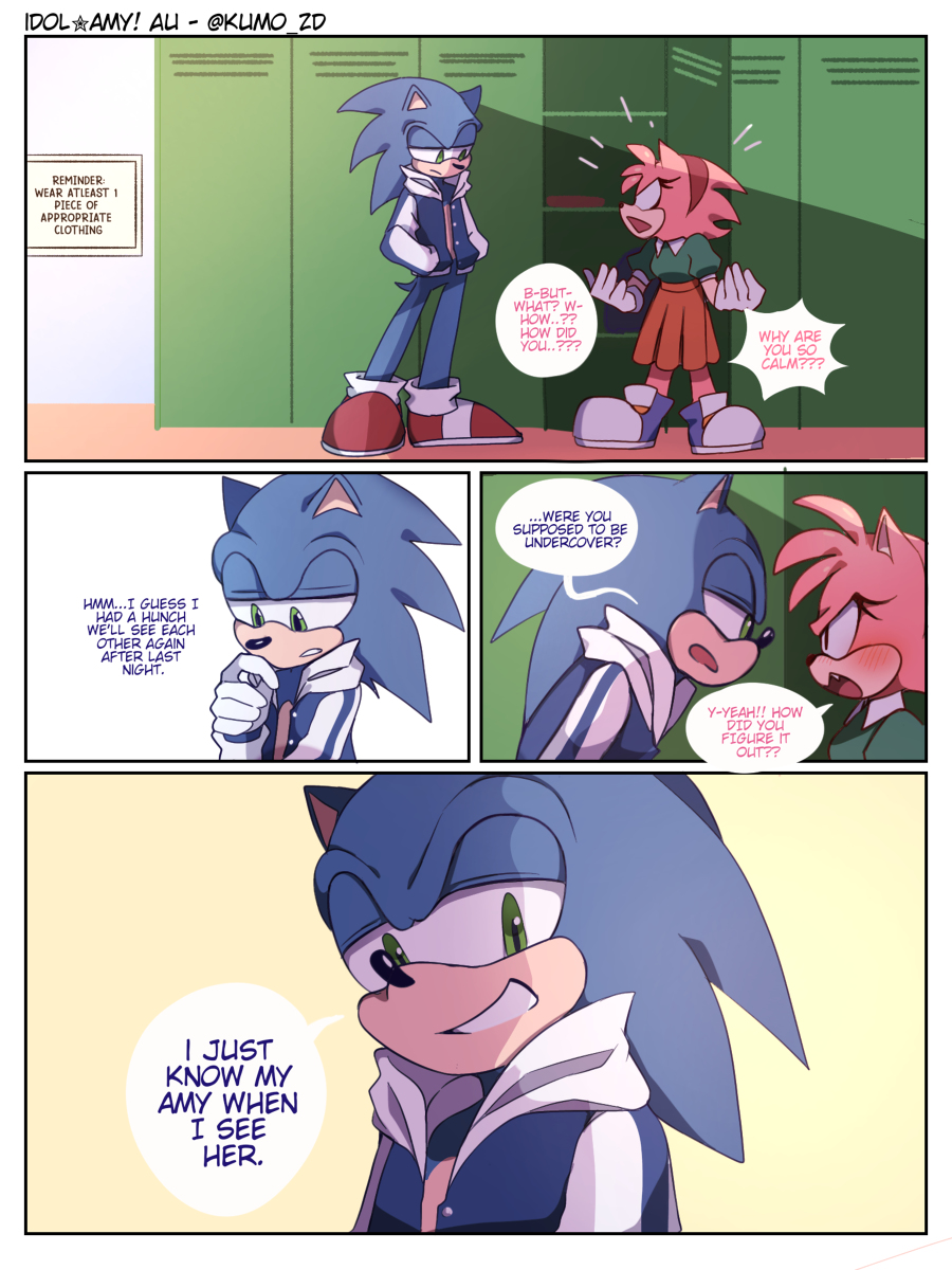 IDOL✮AMY! - Read Sonic Fan Comic Online