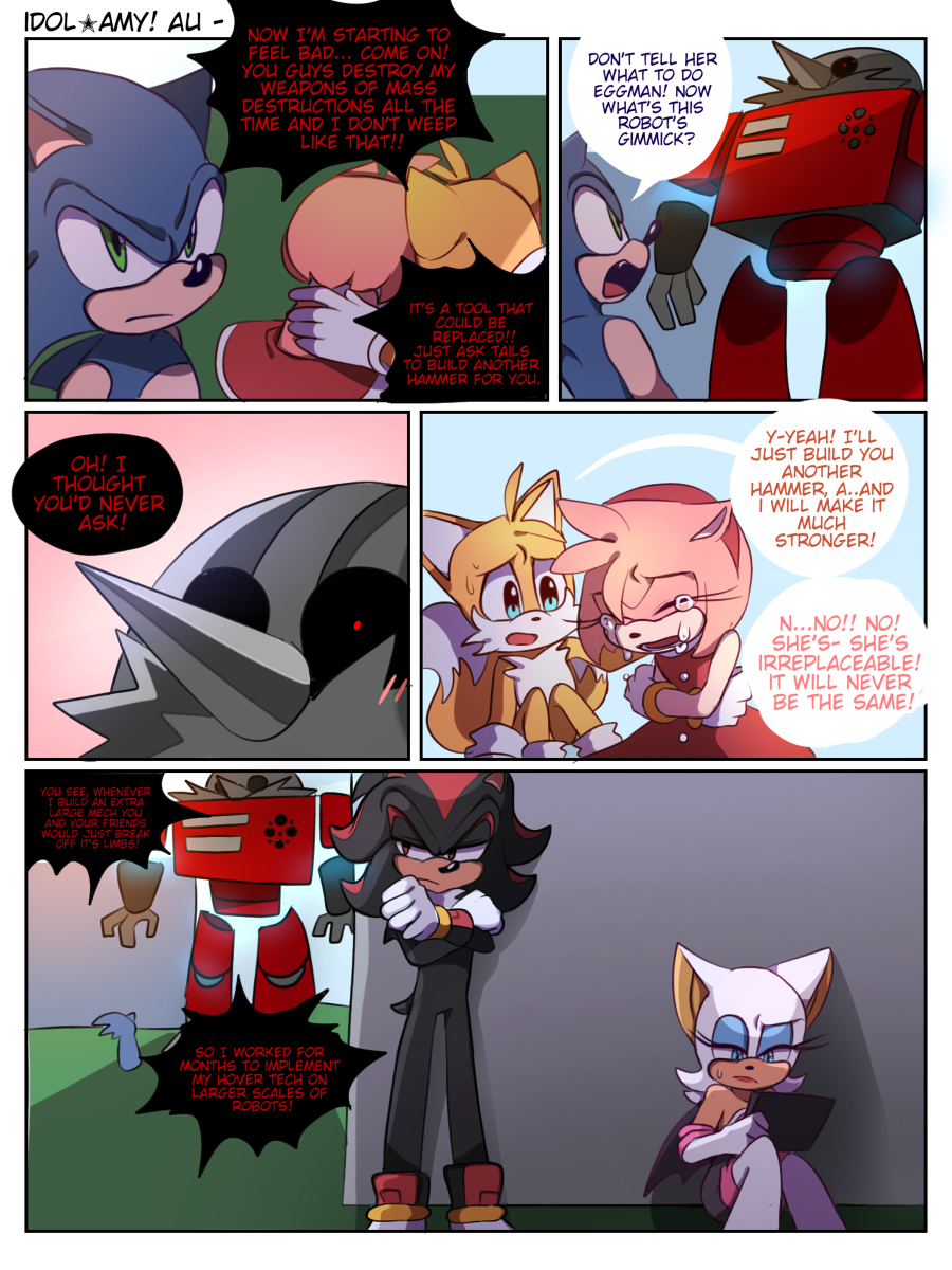 IDOL✮AMY! Volume 1 - Read Sonic Fan Comic Online