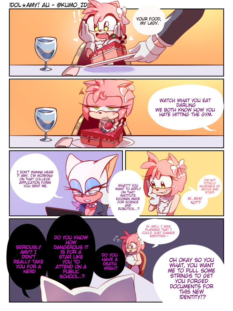 IDOL✮AMY! Volume 1 - Read Sonic Fan Comic Online