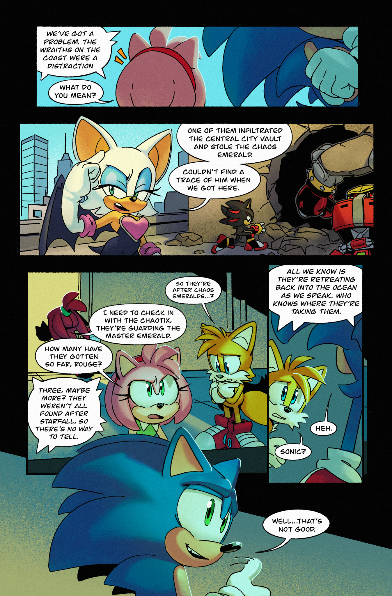 Sonamy comic part 1 in 2023  Sonic and amy, Sonic, Comics