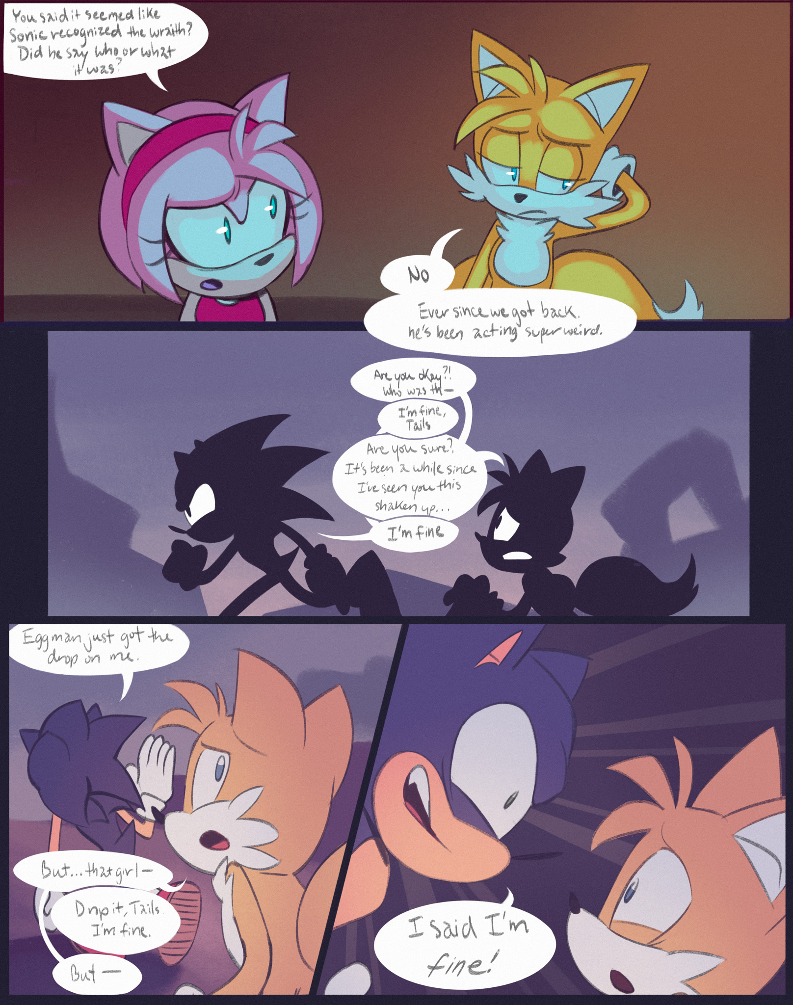 Movie Sonamy Comic Dub: Sonic Has a Girlfriend?! 