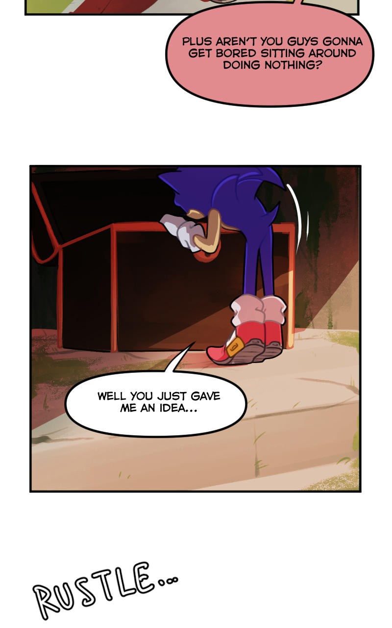 Sonic vs Knuckles: Gaia Complex (1) Sky Sanctuary Zone Read Sonic Fan Comic  Online