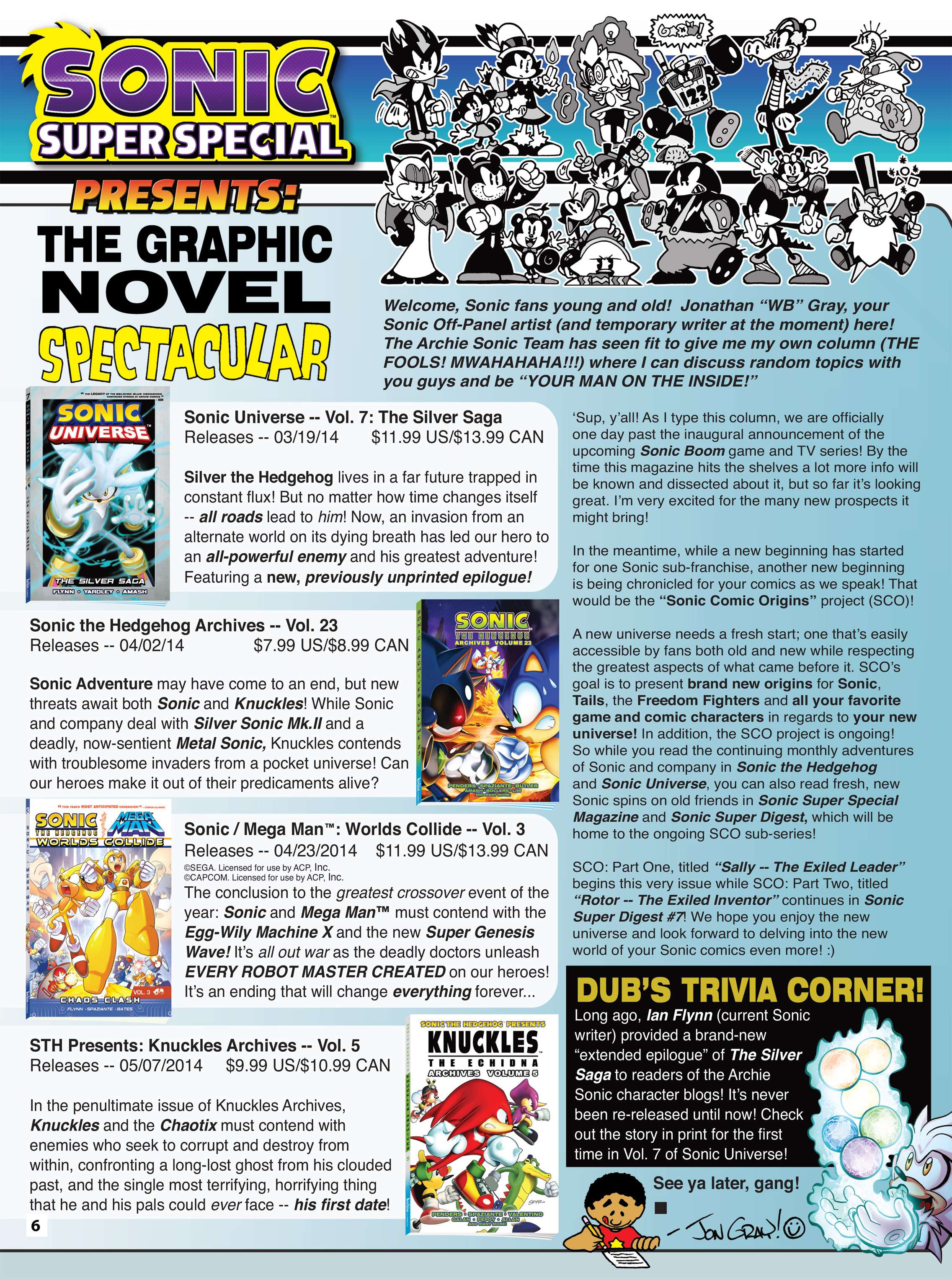 Sonic Super Special Magazine Issue 1, Mobius Encyclopaedia
