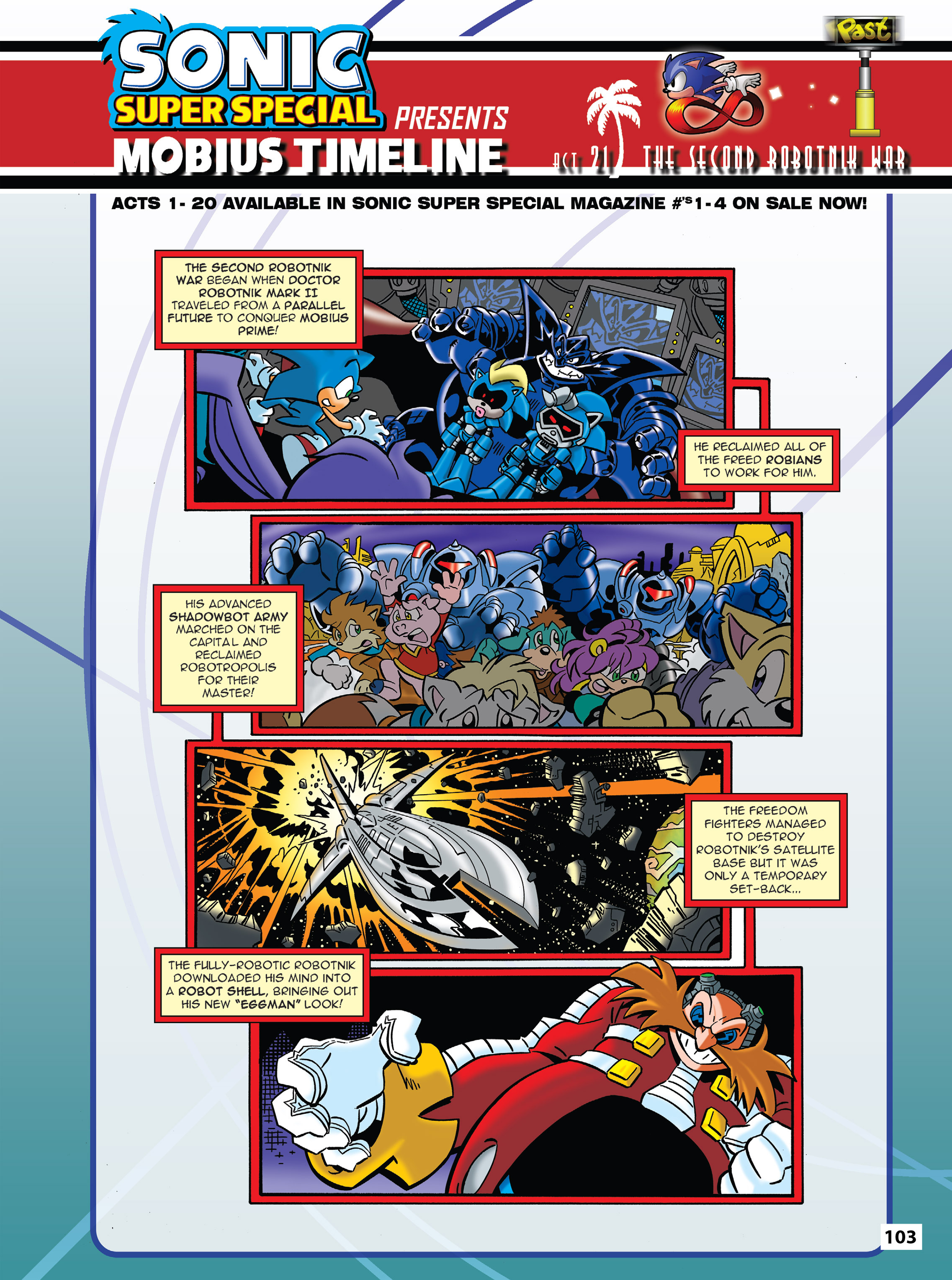 Sonic Super Special Magazine Issue 1, Mobius Encyclopaedia