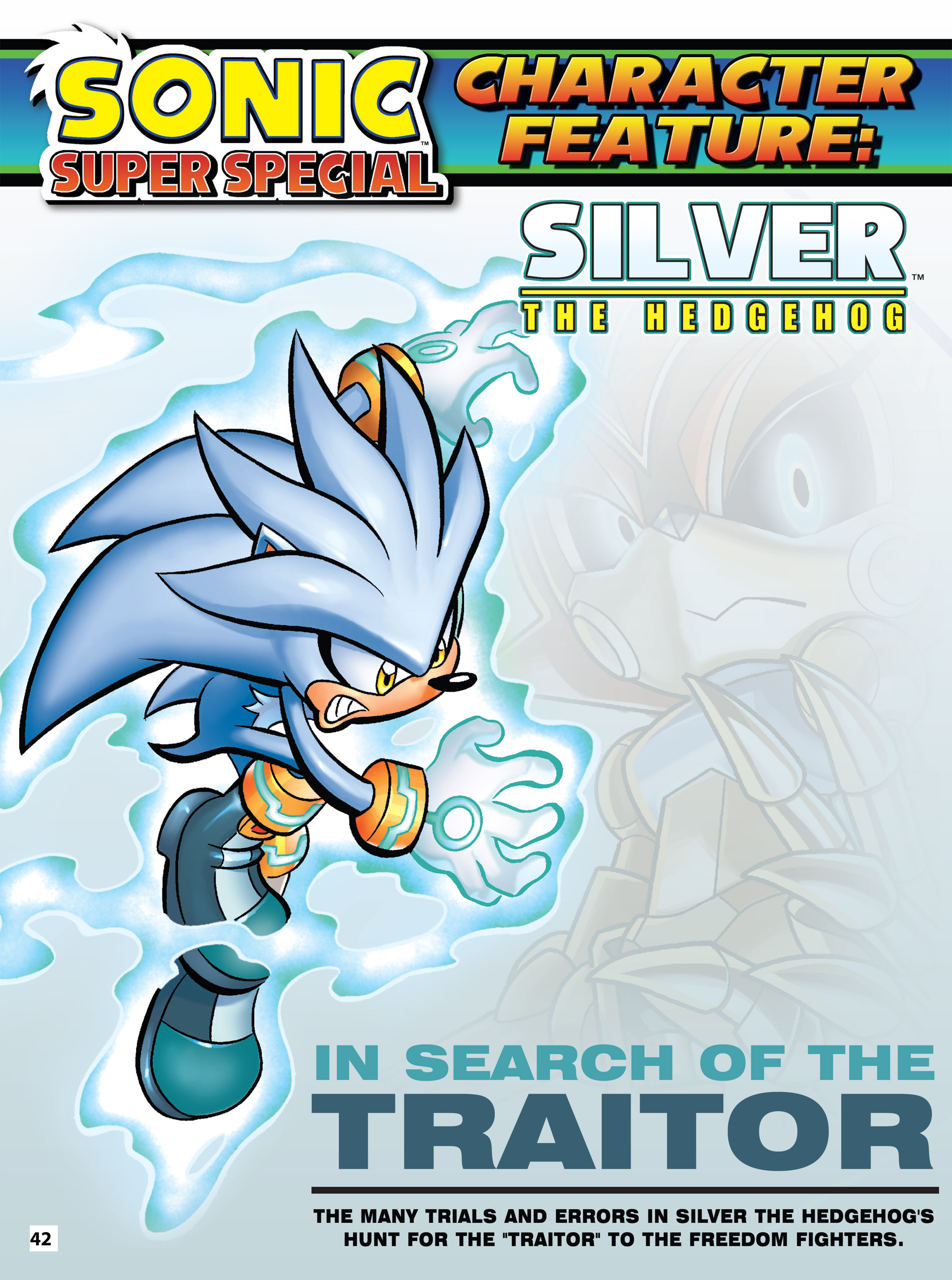 Product Details: Sonic Super Special Magazine #8 sticker spectacular