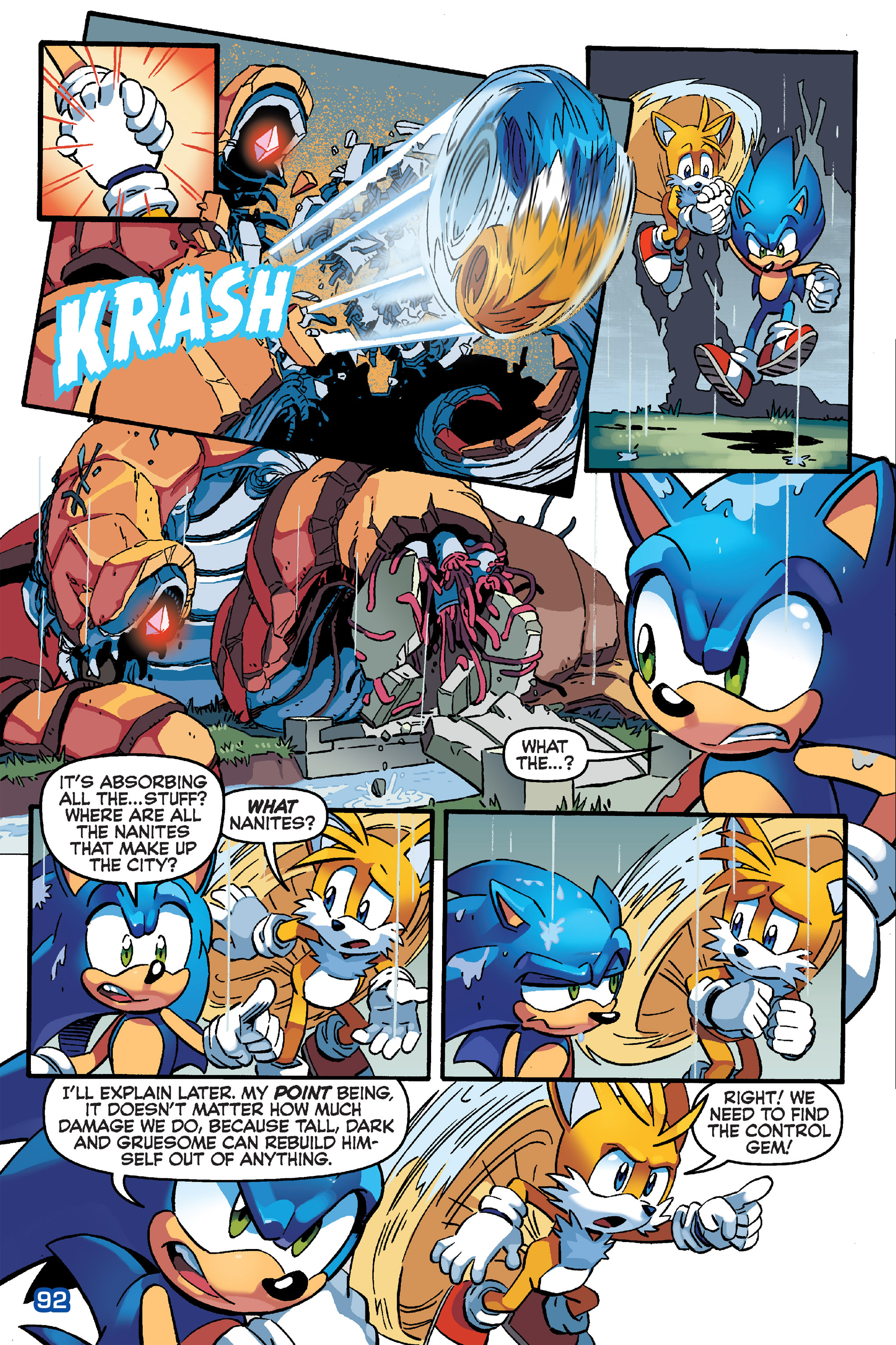 Why does Archie tails doll make those schlurp noises? : r