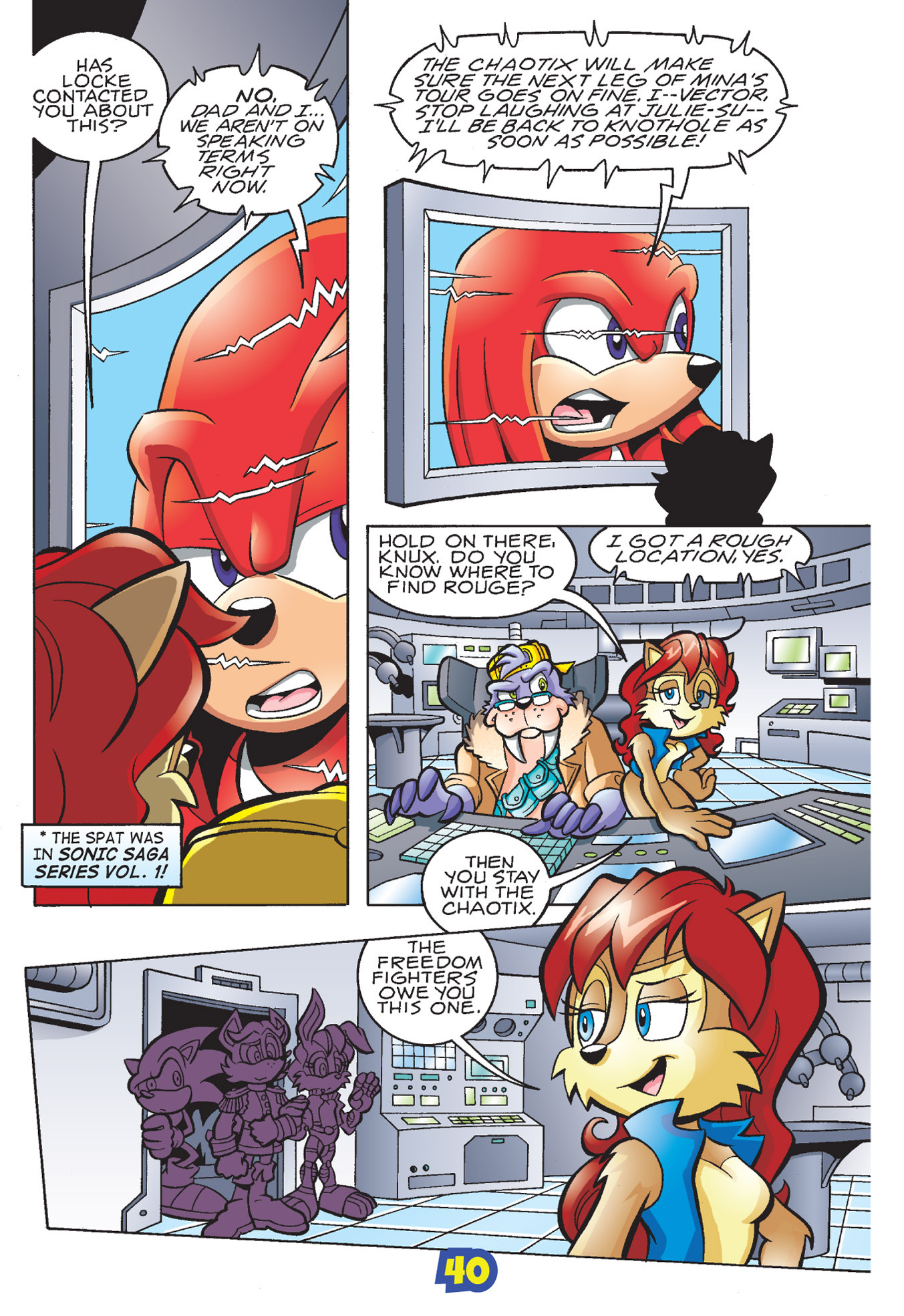 More Rouge and Julie-Su, Archie Sonic Comics