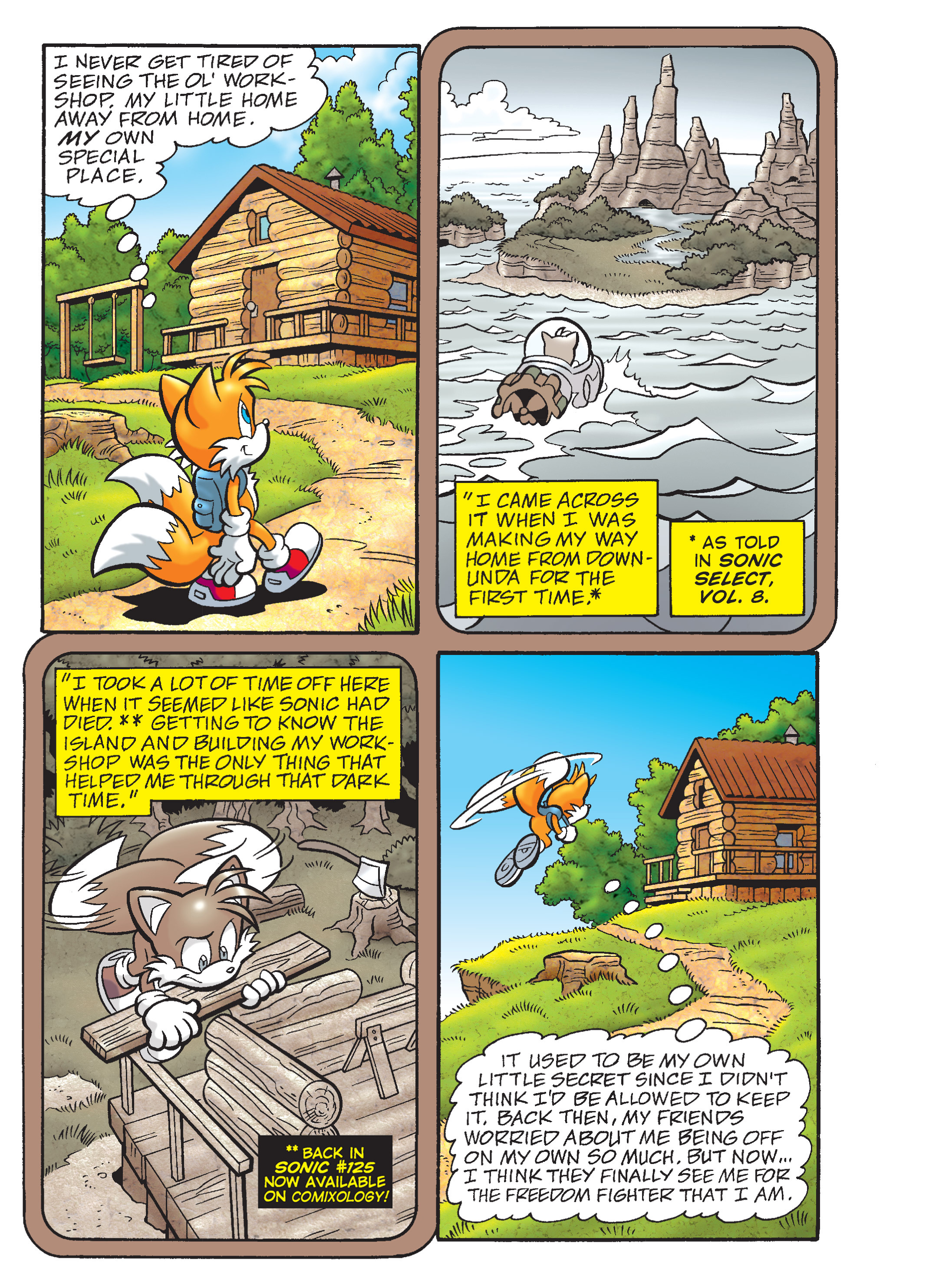 Adventures of Sonic comic pg ~8~