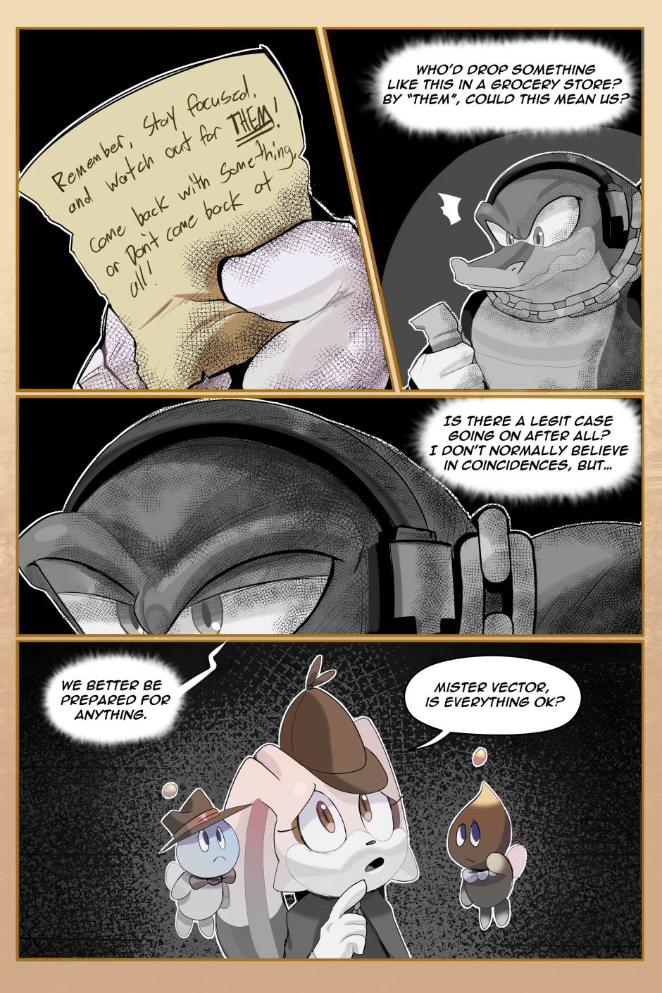 IDW Sonic Fan Annual 2023 Comic #5 - Cream the Buntective 2023