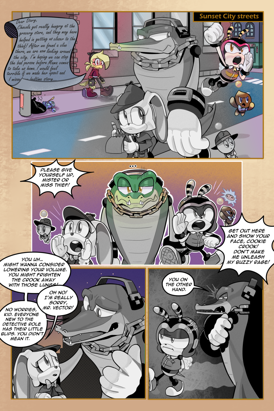 IDW Sonic Fan Annual 2023 Comic #5 - Cream the Buntective 2023