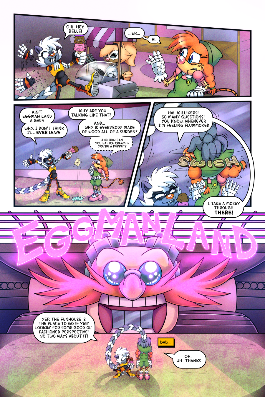 Idw Sonic Fan Annual 2023 Comic #9 - Inner Strings - Read Comic Online