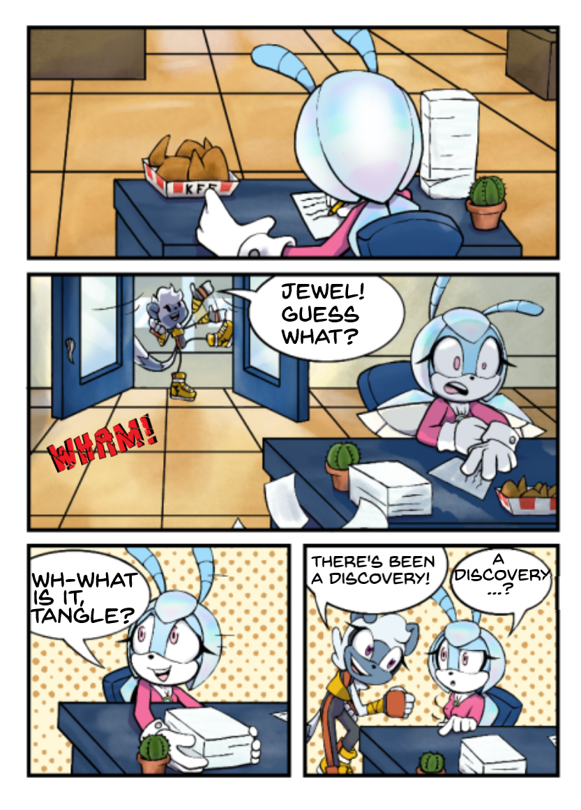 IDW Sonic Fan Annual 2023 Comic #5 - Cream the Buntective 2023