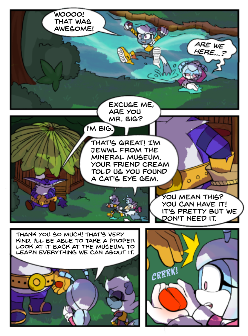 IDW Sonic Fan Annual 2023 Comic #5 - Cream the Buntective 2023