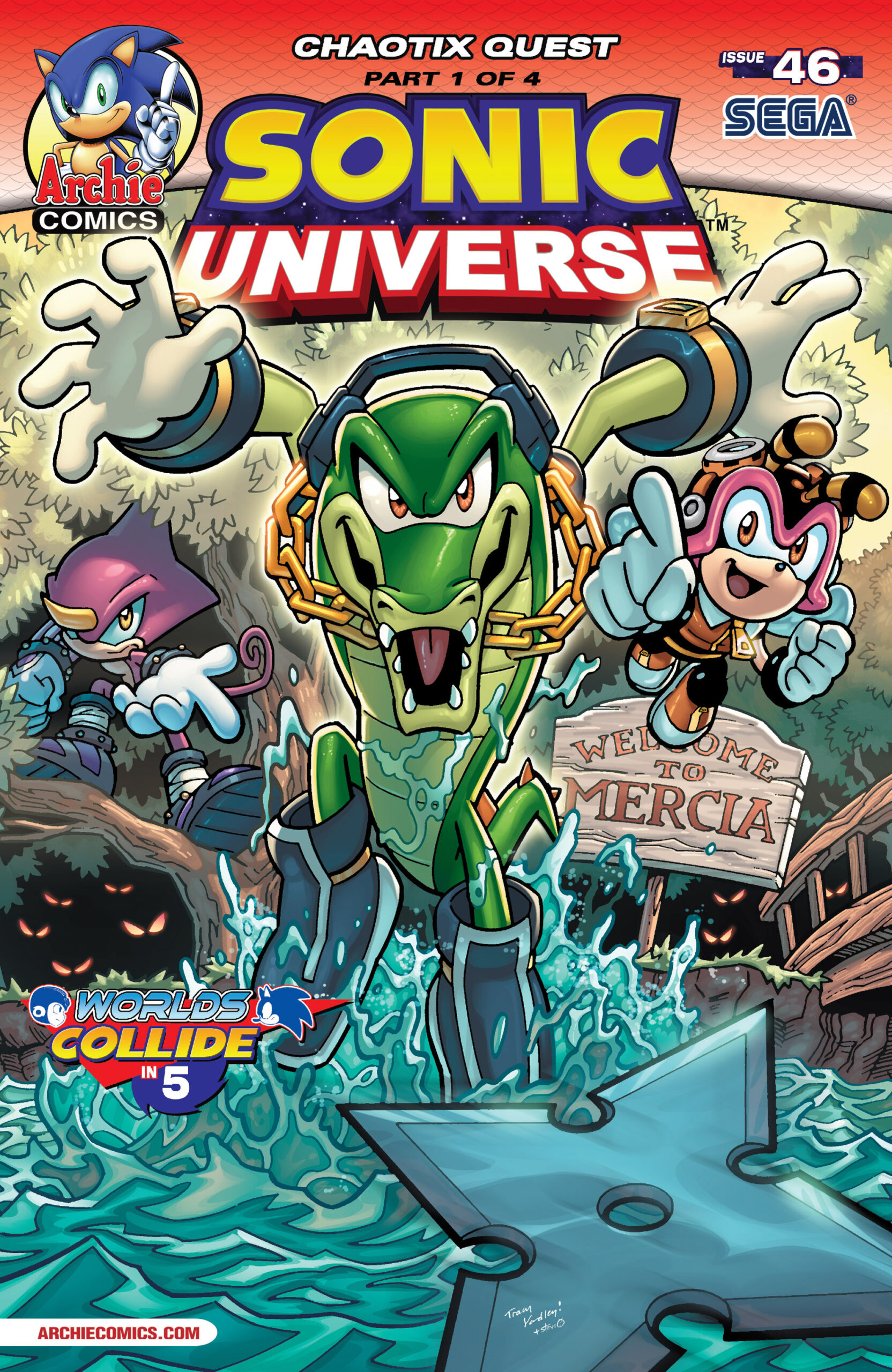 Read Comic Online Sonic Universe