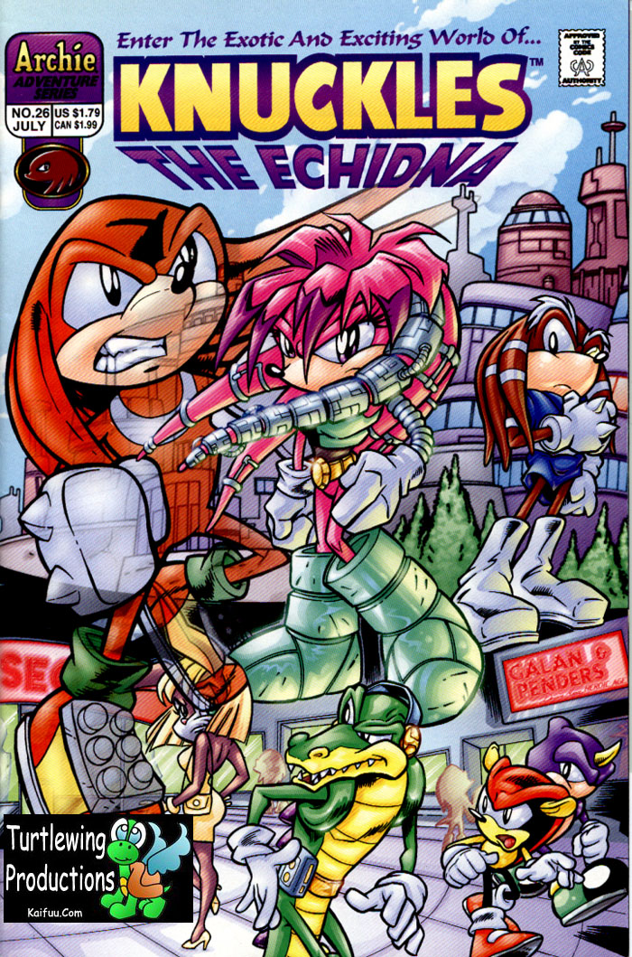 Read Comic Online - Knuckles the Echidna