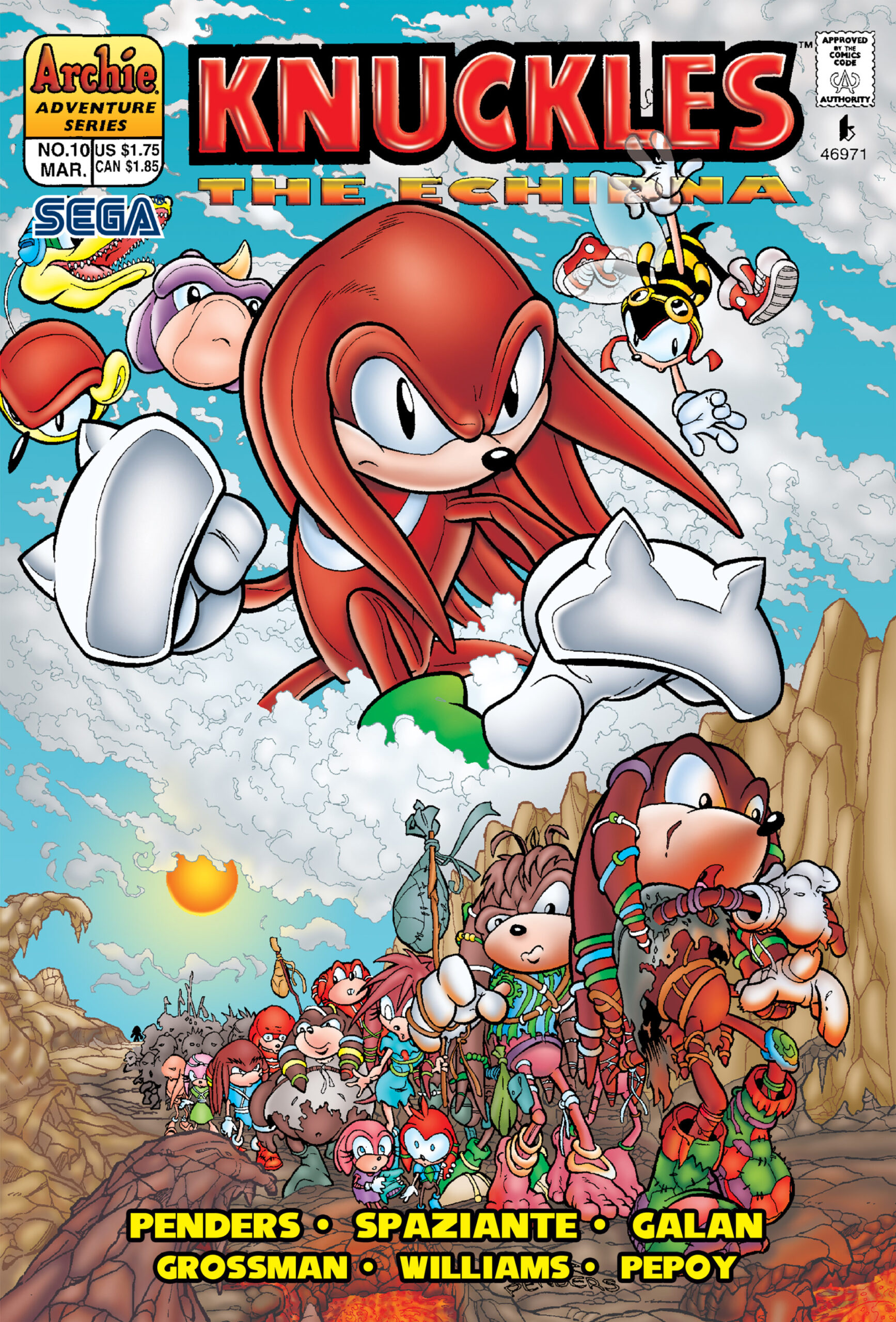 Read Comic Online - Knuckles the Echidna