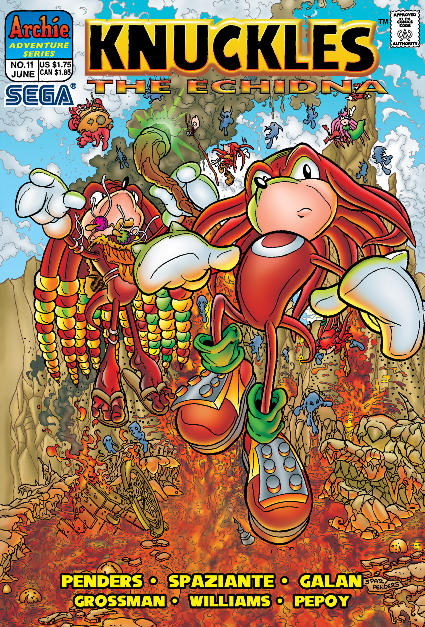 Read Comic Online - Knuckles the Echidna