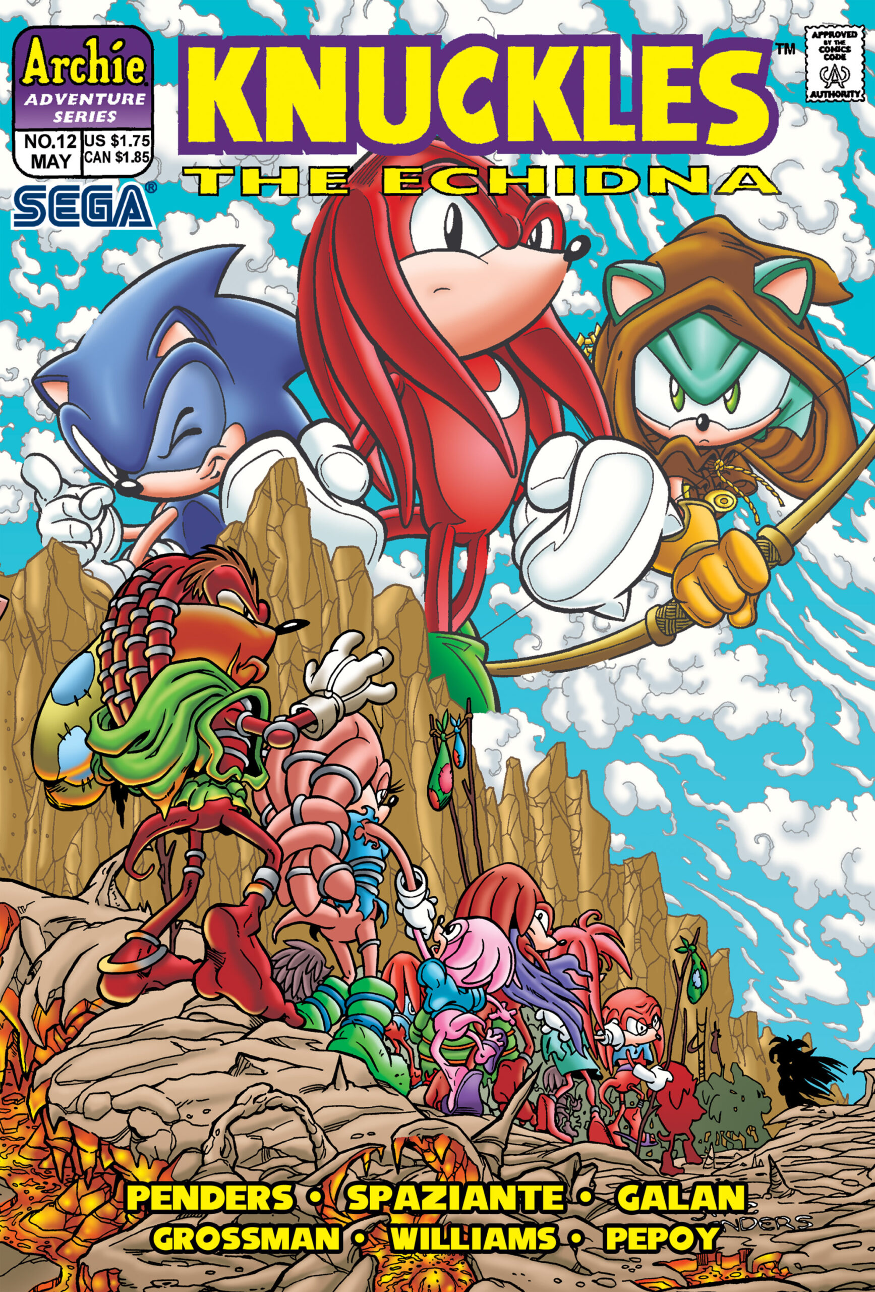 Read Comic Online - Knuckles the Echidna