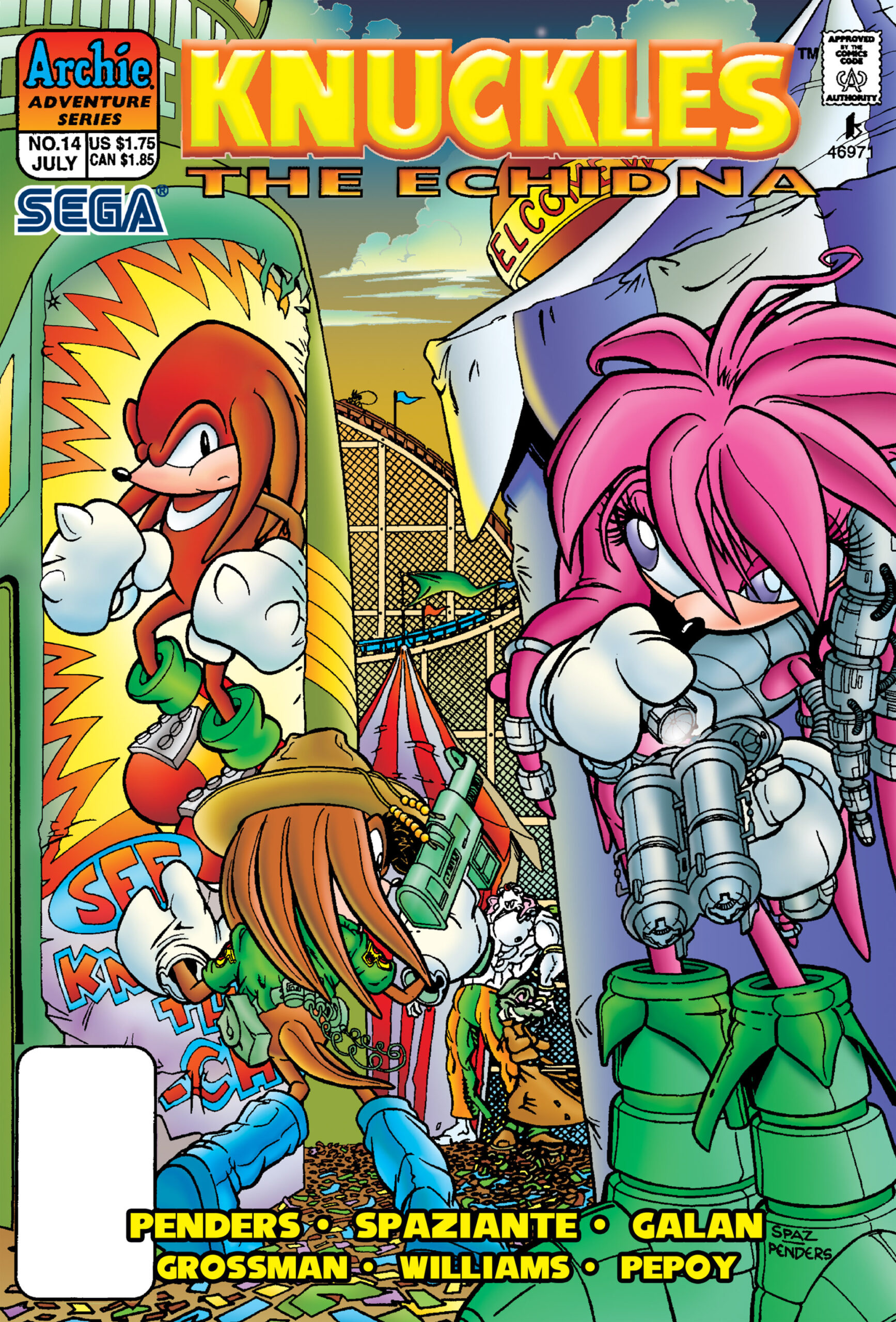 Read Comic Online - Knuckles the Echidna