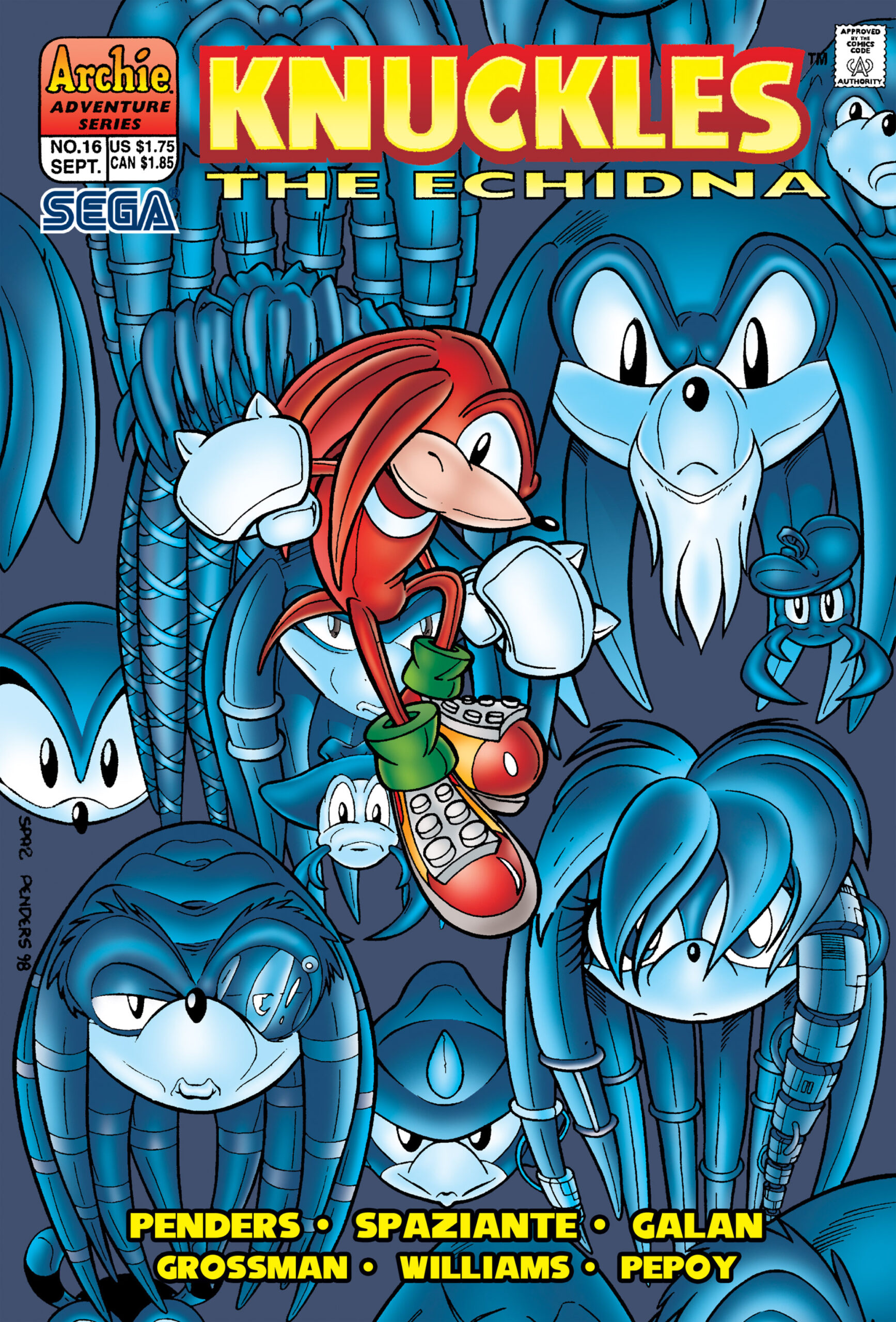 Read Comic Online - Knuckles the Echidna
