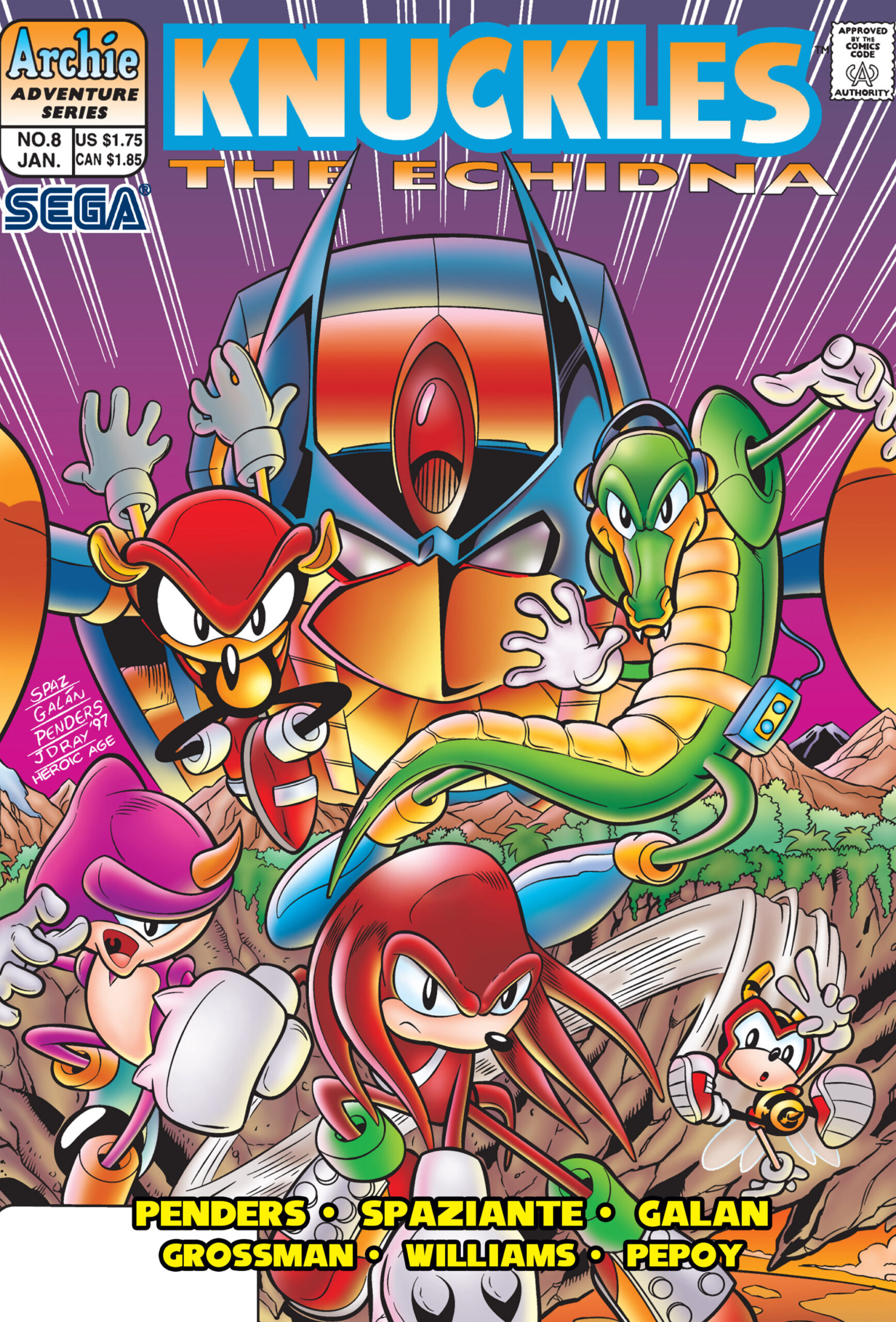 Read Comic Online - Knuckles the Echidna