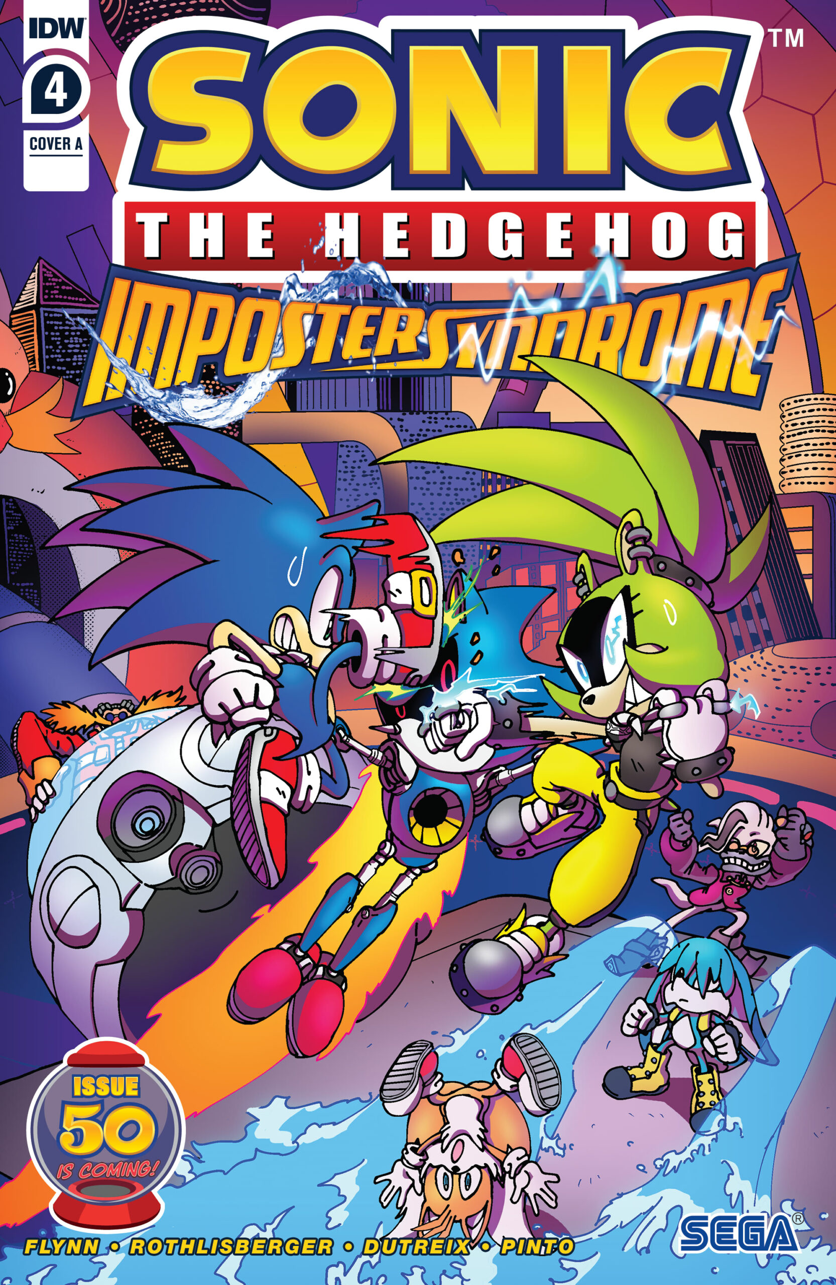 Read Comic Online Sonic The Hedgehog Imposter Syndrome 