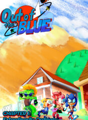 Out of the Blue 1 Out of the Blue – Sonic Manga Comic Cover Art