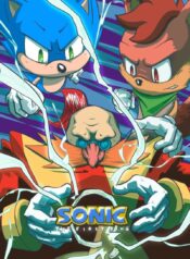 Manga 9 Sonic: The First Ring Cover Art