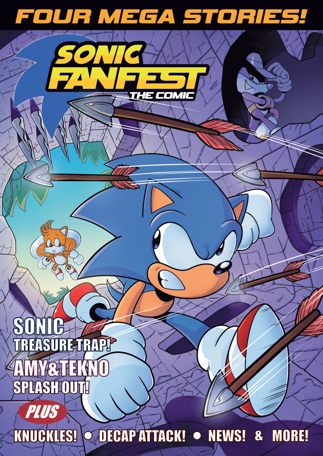 Sonic The Comic - Graphic Novel Amy and Tekno - Read Comic Online