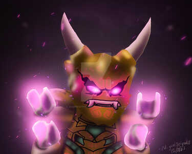 ninjago   golden oni lloyd by gamerwithalongname dfjbcnf fullview